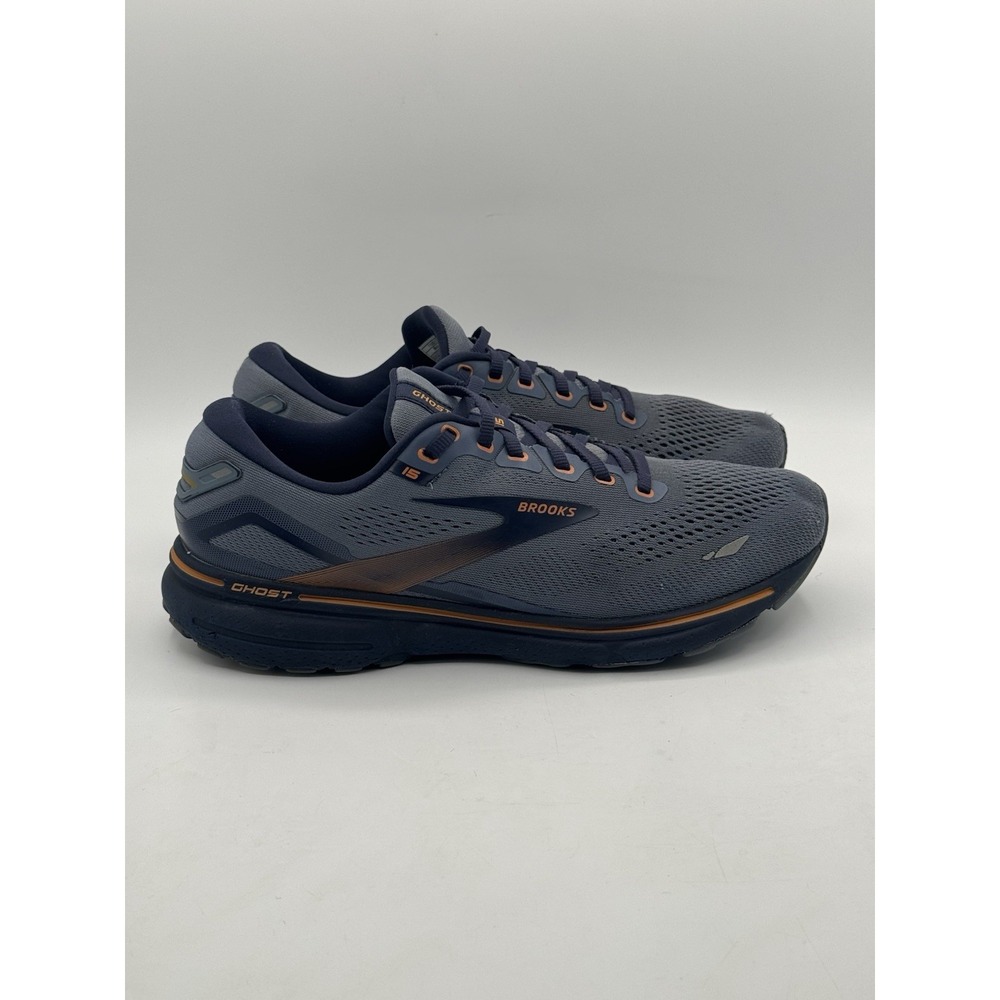 Brooks Ghost 15 Running Shoes Athletic Trainer Mens Size 9.5 Road Neutral Fit
